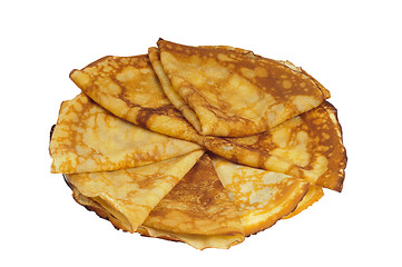 Image showing Pancakes on a plate.