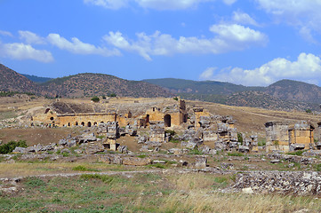 Image showing Hierapolis Amphitheatre. Turkey