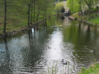 Image showing Akerselva - river in Oslo, Norway (2)