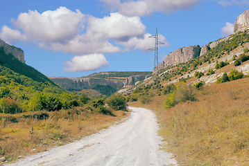 Image showing Mountain road