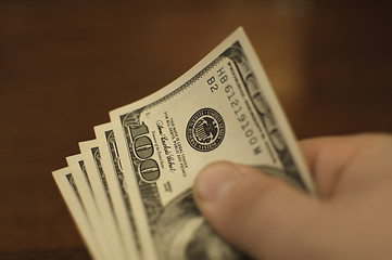 Image showing Money in hand