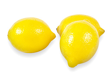 Image showing Three lemons