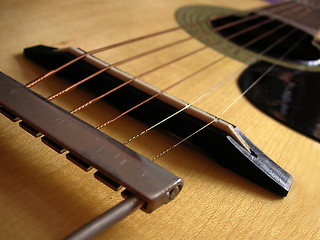 Image showing guitar details