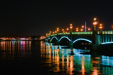 Image showing Saint Petersburg, Russia, night view