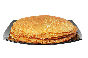 Image showing Pancakes on a plate.