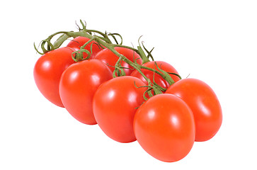 Image showing Bunch of cherry tomatoes