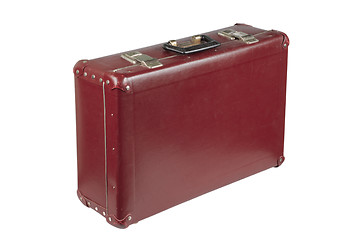 Image showing Old vintage suitcase