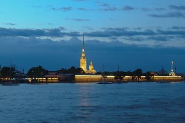 Image showing Saint Petersburg, Russia, night view