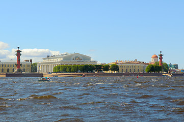 Image showing Russia, Saint-Petersburg, Arrow Vasilevsky Island