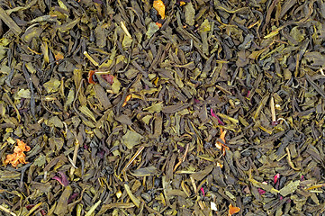 Image showing Background - green tea