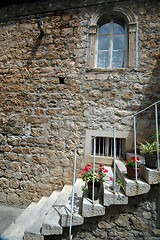 Image showing stairway to house