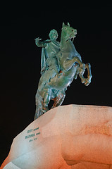 Image showing Saint Petersburg, Russia,  Bronze Horseman
