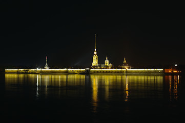 Image showing Saint Petersburg, Russia, night view