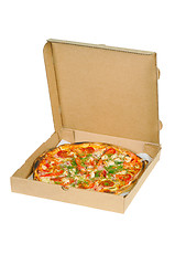 Image showing Pizza in a box
