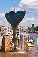 Image showing Harbor of Turku