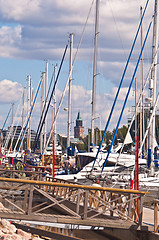 Image showing Harbor of Turku