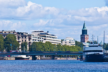 Image showing Harbor of Turku