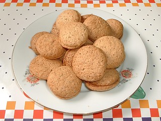 Image showing Almond cookies