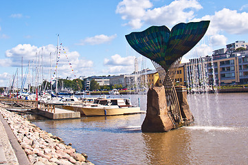 Image showing Harbor of Turku