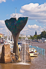 Image showing Harbor of Turku