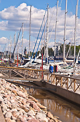 Image showing Harbor of Turku