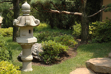 Image showing Asian Latern Garden I