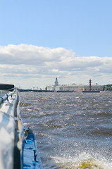 Image showing Russia, Saint-Petersburg, Arrow Vasilevsky Island