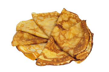 Image showing Pancakes on a plate.