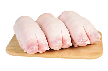 Image showing Pork legs