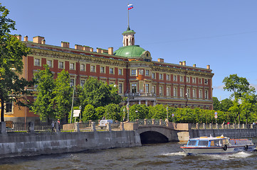 Image showing Russia, Saint-Petersburg, Mikhailovsky Castle