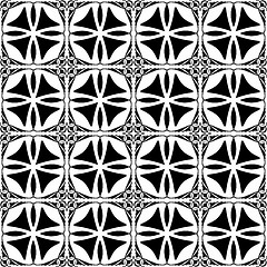 Image showing Seamless floral pattern