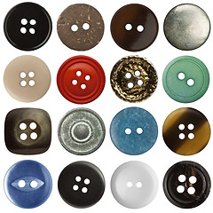 Image showing Sewing buttons 