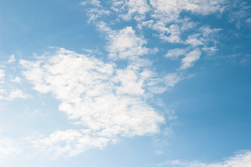 Image showing Blue sky and clouds