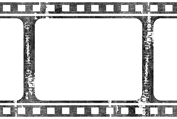 Image showing grunge film frame