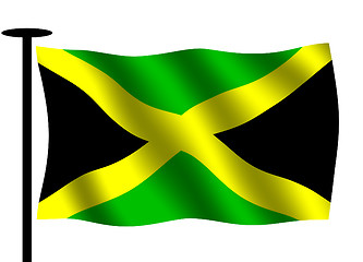 Image showing Jamaican flag