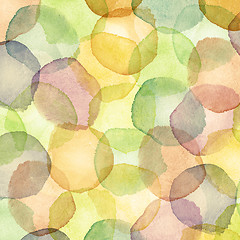 Image showing watercolor dots