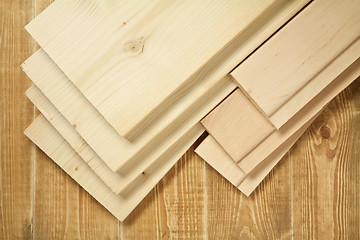 Image showing Wood planks