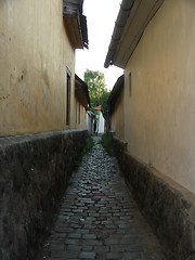 Image showing small narrow street