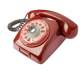 Image showing Old phone