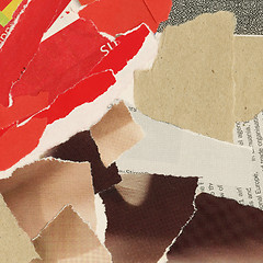 Image showing Paper collage