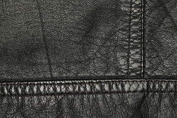 Image showing black leather