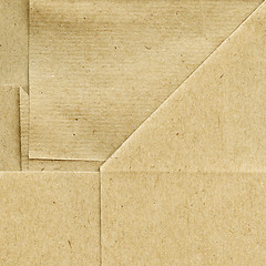 Image showing Folded  paper