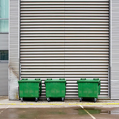 Image showing Dumpsters