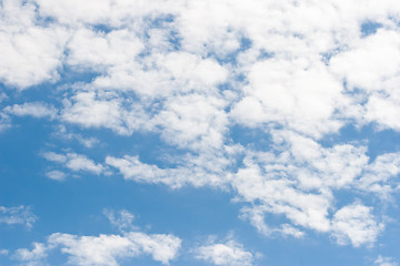 Image showing Blue sky and clouds