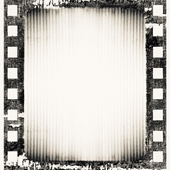 Image showing grunge film frame