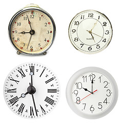 Image showing Various clocks