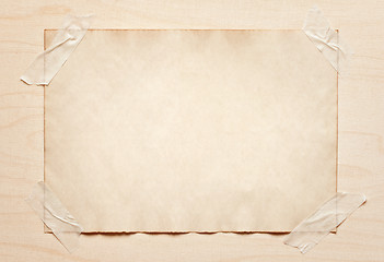 Image showing old paper