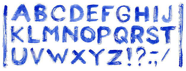 Image showing Alphabet