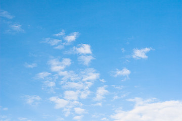 Image showing Blue sky and clouds