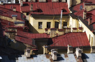 Image showing old roofs